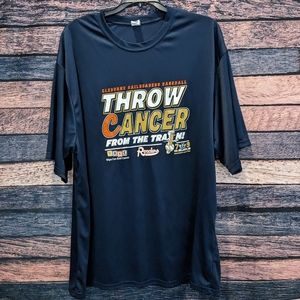 Throw Cancer Athletic Tee